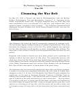 War of 1812 Series (50): Cleansing the War Belt
