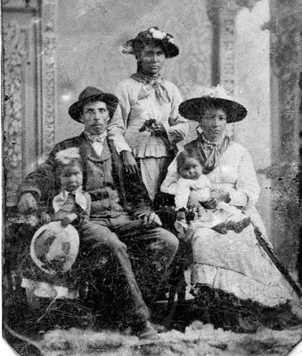 Germaine Mille's Grandmother with Family