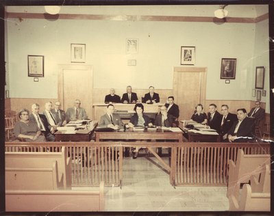 Six Nations Council, Including Frank Montour - Colour