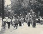 The Six Nations Marching Band in Dundas 1935