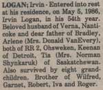Logan, Irvin
