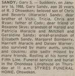 Sandy, Gary S.