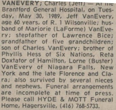 VanEvery, Charles (Jeff)