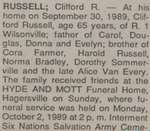 Russell, Clifford R.