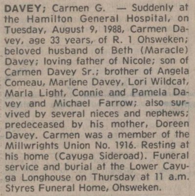 Davey, Carmen G.