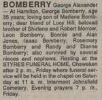 Bomberry, George Alexander