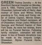 Green, Thelma Dorothy
