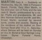 Martin, Gary A.