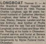 Longboat, Thomas C.