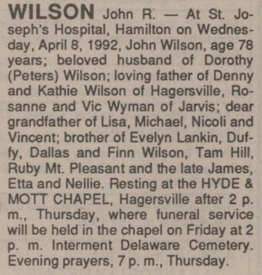 Wilson, John R.