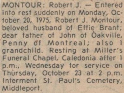 Montour, Robert J.