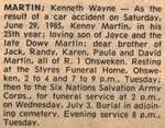 Martin, Kenneth Wayne