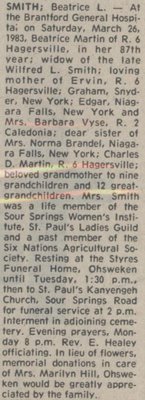 Smith, Beatrice L.