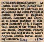 Powless, Ronald Rodney