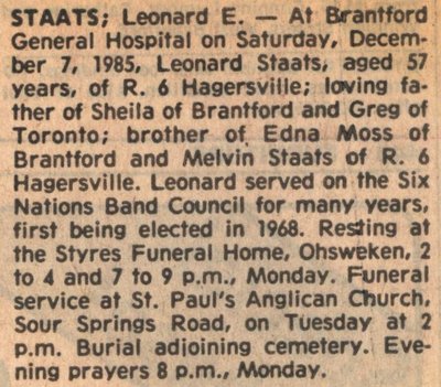 Staats, Leonard E.