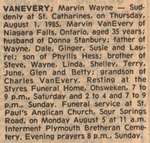 VanEvery, Marvin Wayne