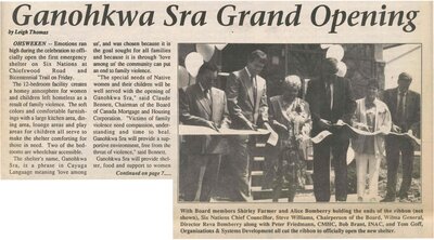 &quot;Ganohkwa Sra Grand Opening&quot;