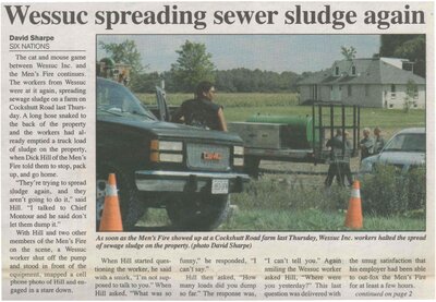 &quot;Wessuc Spreading Sewer Sludge Again&quot;