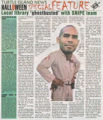 &quot;Local Library 'Ghostbusted' with SNIPE Team&quot;