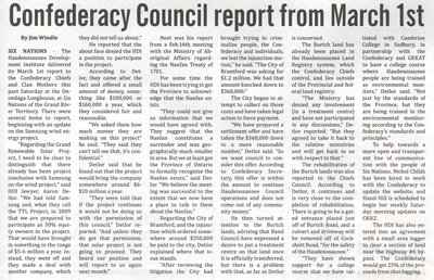 &quot;Confederacy Council Report from March 1st&quot;