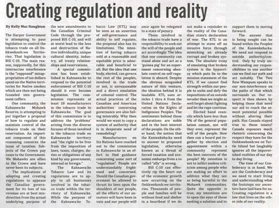 &quot;Creating Regulation and Reality&quot;