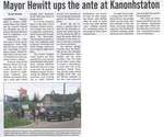 "Mayor Hewitt Ups the Ante at Kanonhstaton"