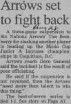 "Arrows Set to Fight Back"
