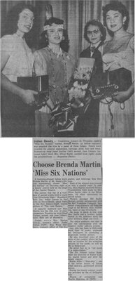 &quot;Choose Brenda Martin 'Miss Six Nations'&quot;