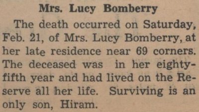 Bomberry, Lucy