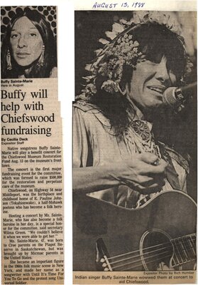 &quot;Buffy Will Help With Chiefswood Fundraising&quot;