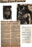 "Powwow Helps Young Regain Native Identity"