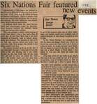 "Six Nations Fair Featured New Events"