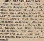 Jamieson, Gladys