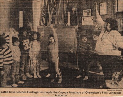 "Lottie Keye Teaches Kindergarten Pupils..."