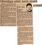 "Onondaga Artist Merit Award Winner"