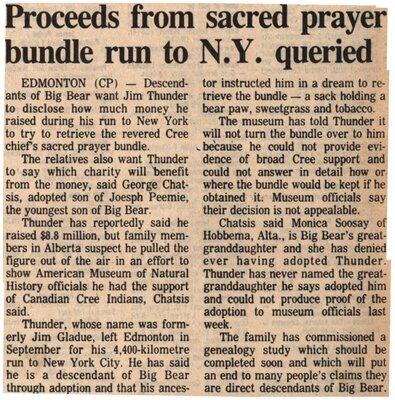 &quot;Proceeds From Sacred Prayer Bundle Run to N.Y. Queried&quot;