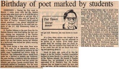 "Birthday of Poet Marked By Students"