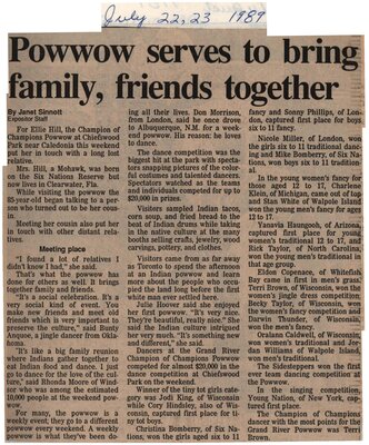 &quot;Powwow Serves to Bring Family, Friends Together&quot;