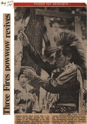 &quot;Three Fires Powwow Revives Native Culture&quot;