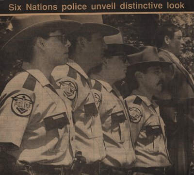 &quot;Six Nations Police Unveil Distinctive Look&quot;