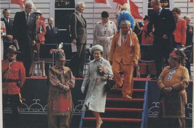 &quot;Queen Elizabeth II visits Mohawk Chapel&quot;