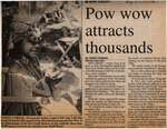 "Powwow Attracts Thousands"