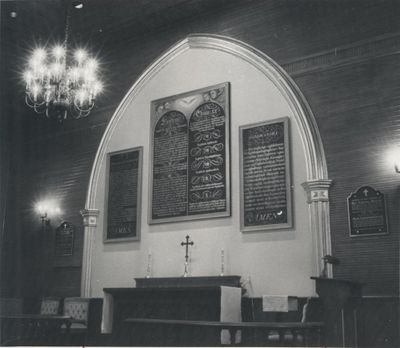 &quot;Inside Mohawk Chapel&quot;