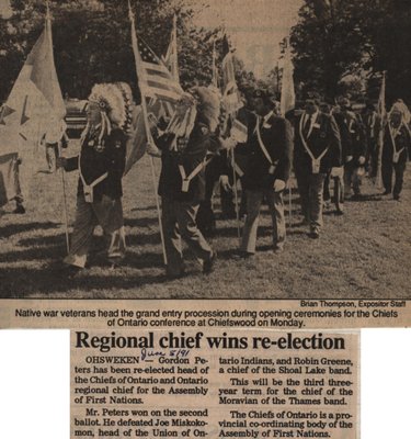 &quot;Regional Chief Wins Re-Election&quot;