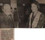 "Former Chief Justice Brian Dickson is Thanked by Ovide Mercredi..."