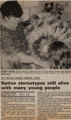 &quot;Native stereotypes still alive with many young people&quot;