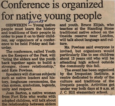 "Conference is Organized for Native Young People"