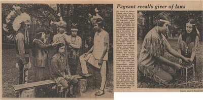 &quot;Pageant Recalls Giver of Laws&quot;