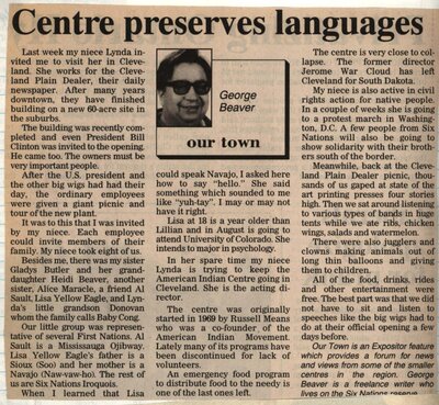 &quot;Centre Preserves Languages&quot;