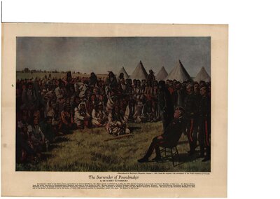 &quot;The Surrender of Poundmaker&quot;